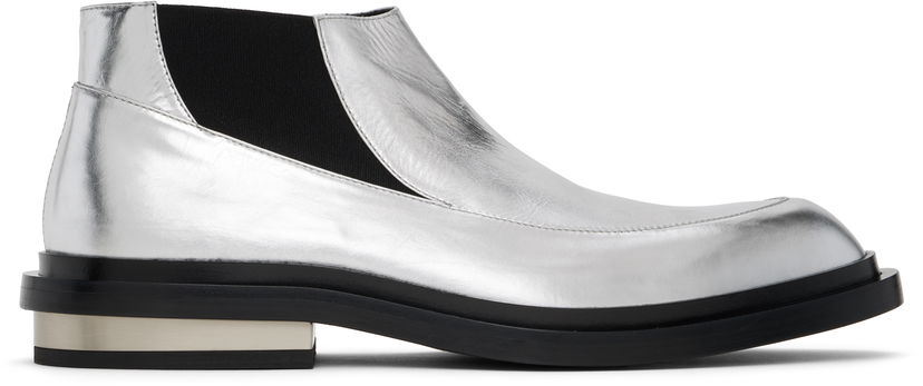 Sneakers og sko Jil Sander Ankle Chelsea Boots Metalisk | J33WR0011_P7033