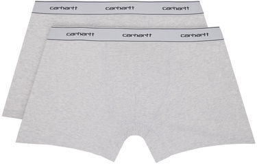 Boksere Carhartt WIP Two-Pack Boxers Grå | I029375, 0