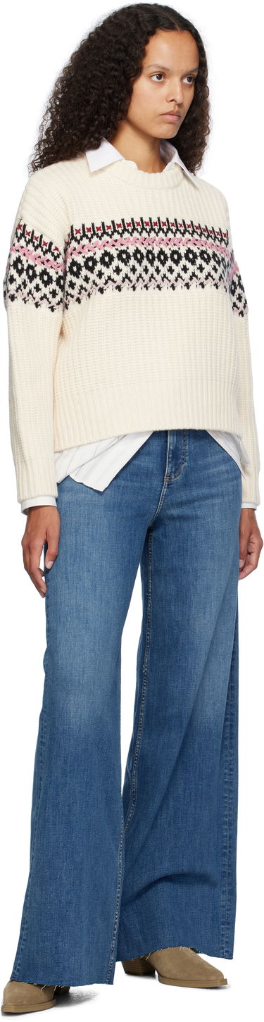 Sweater rag & bone rag & bone Leigh Fair Isle Sweater Hvid | WAS24F015EC15, 3