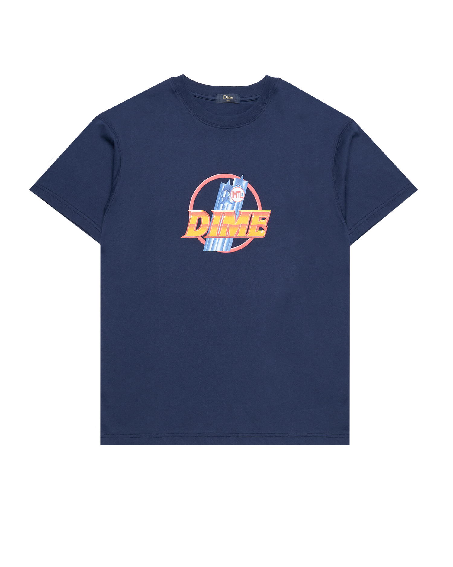 T-shirt Dime Lance T-Shirt Mørkeblå | DIMEFA2427NVY, 0