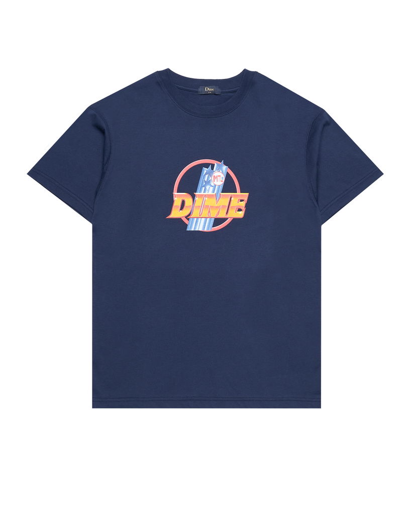 T-shirt Dime Lance T-Shirt Mørkeblå | DIMEFA2427NVY