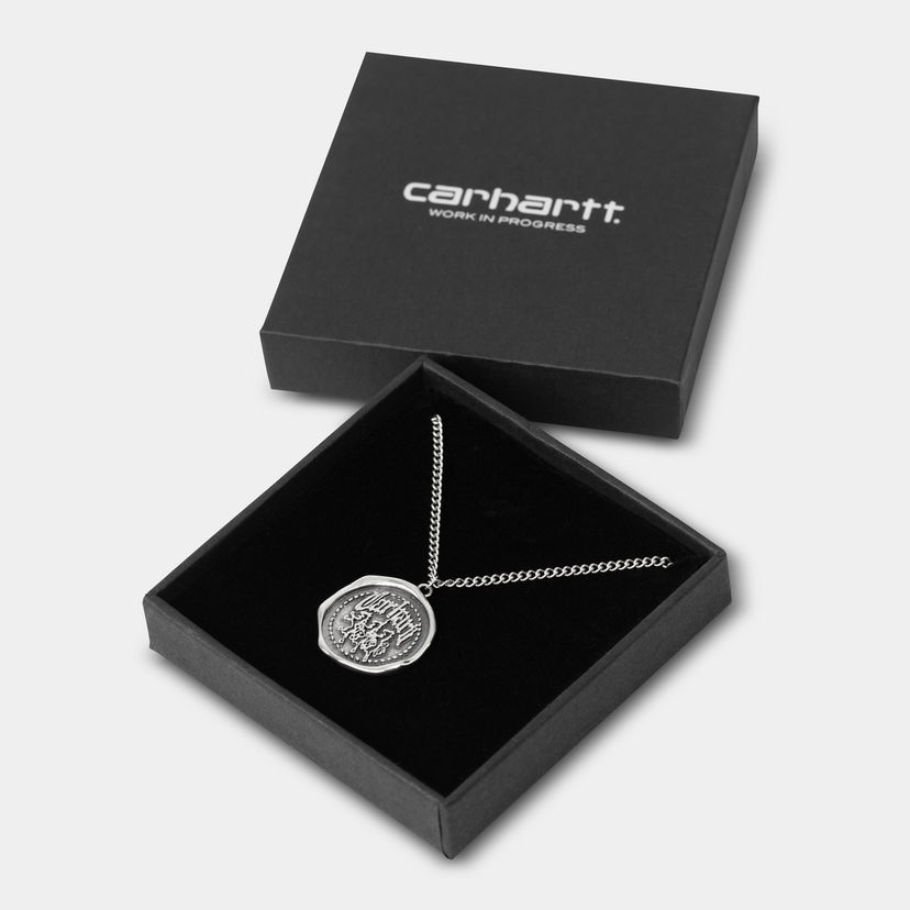 Halskæde Carhartt WIP Carhartt WIP Hackwork Necklace Metalisk | I035851_1