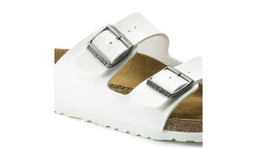 Sneakers og sko Birkenstock Arizona Birko-Flor White Regular Fit Hvid | 0552681, 4