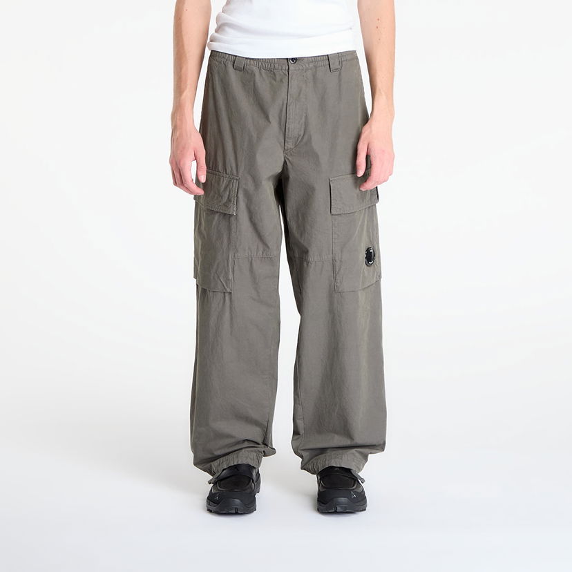 Cargo bukser C.P. Company Microreps Boxy Cargo Pants Gunmetal Grå | 19CMPA066A110324G-921