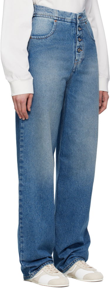 Jeans Maison Margiela MM6 Maison Margiela Straight-Leg Jeans Blå | S52LA0241 M30018, 1