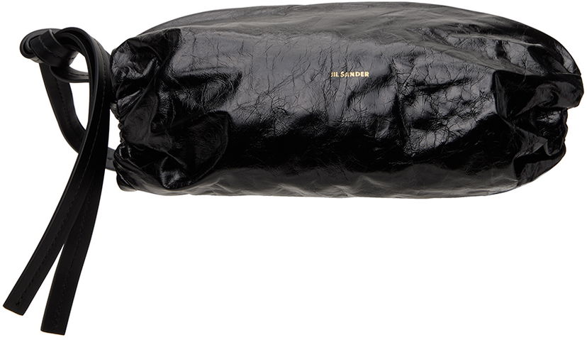 Håndtaske Jil Sander Cushion Bag Sort | J07WG0065_P6405