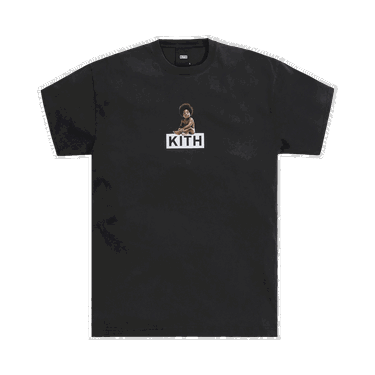 T-shirt KITH For The Notorious B.I.G Ready To Die Classic Logo Vintage Tee Sort | KH030055 100, 0