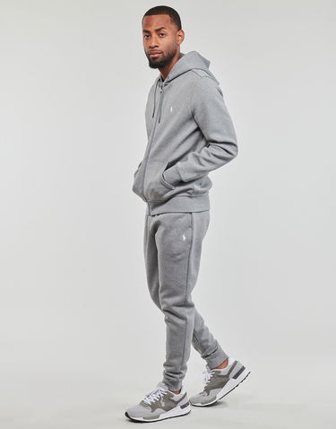 Sweatshirt Polo by Ralph Lauren Double Knit Tech Logo Central Hoodie Grå | 710881517031, 2