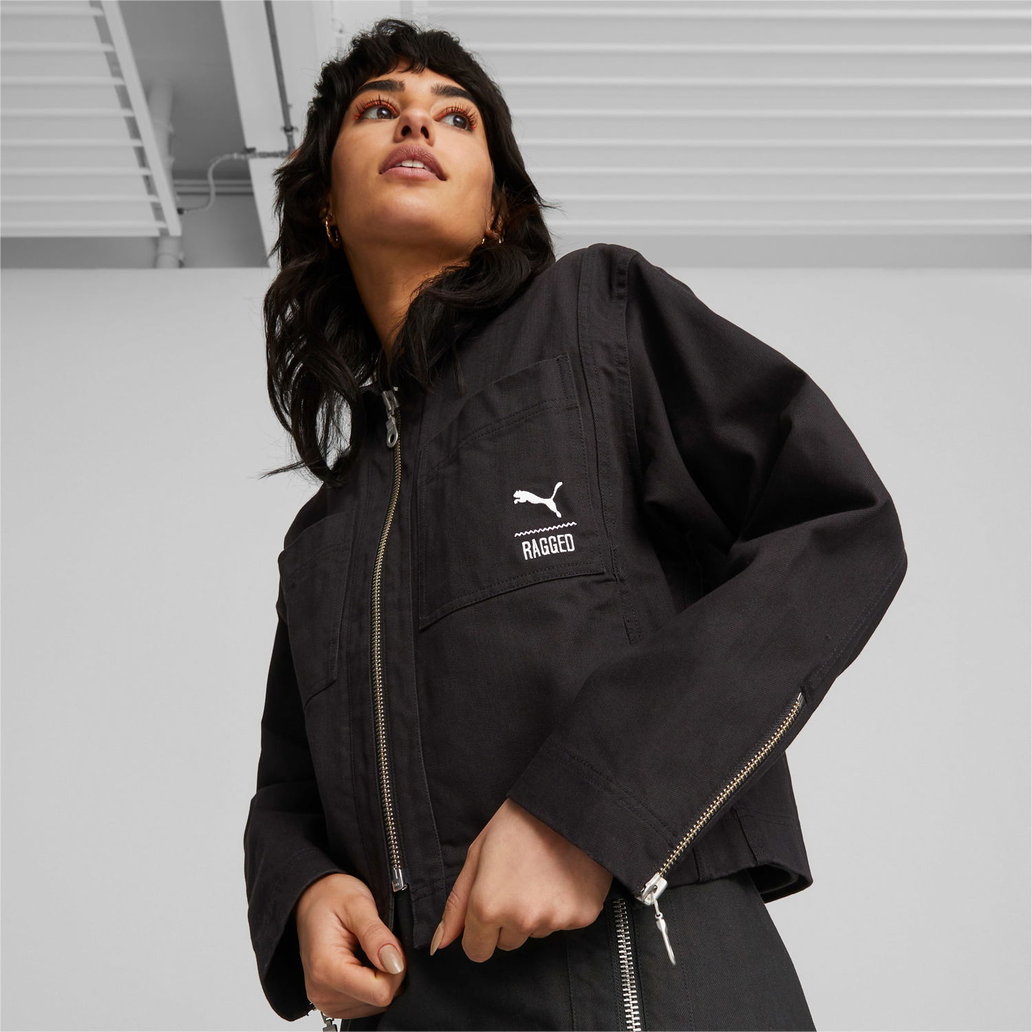 Jakke Puma X The Ragged Priest Jacket Sort | 539129_01, 1