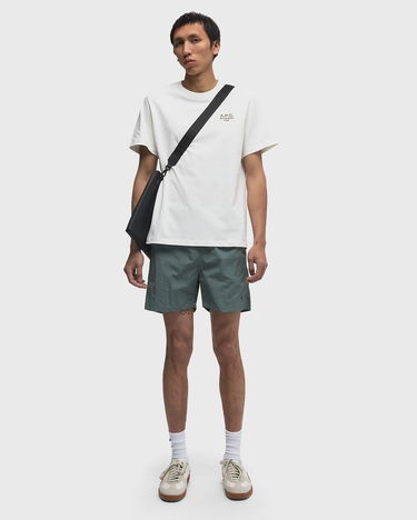 T-shirt A.P.C. A.P.C. Rue Madame T-Shirt Hvid | COHBU-M26388-TAF, 2
