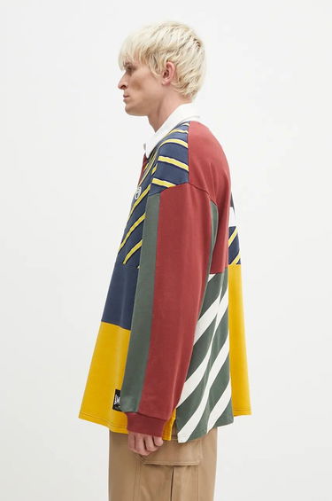 Polo skjorte Ambush Patchwork Rugby Shirt Flerfarvet | BMGC004F24JER0018484, 1