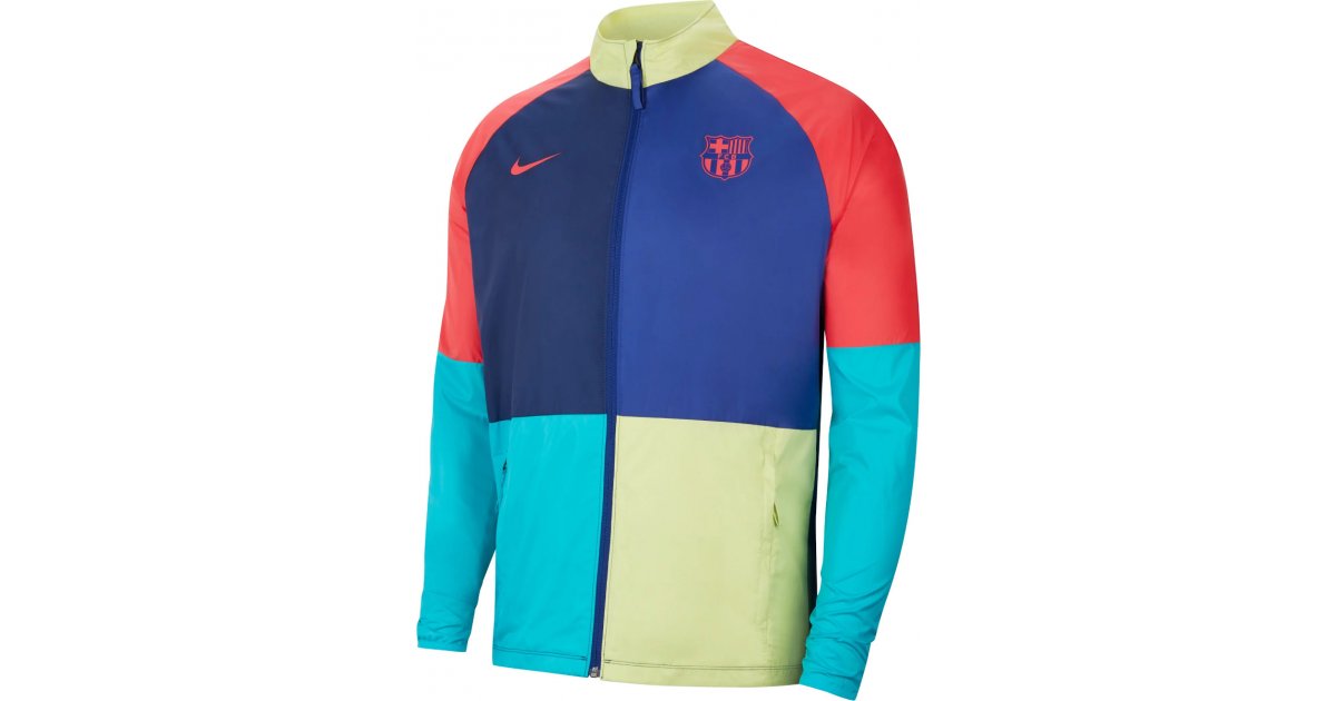 Jakke Nike FC Barcelona Academy Woven Soccer Jacket Flerfarvet | ci9529-457, 1