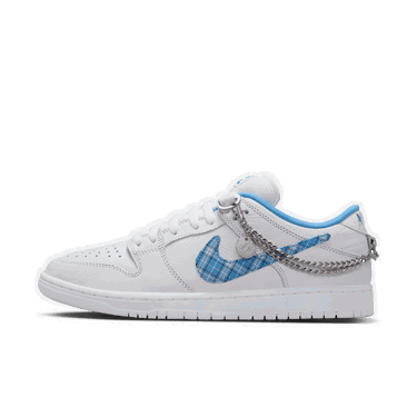 Sneakers og sko Nike SB Nicole Hause x Dunk Low Pro "White & University Blue" Hvid | FZ8802-100, 0