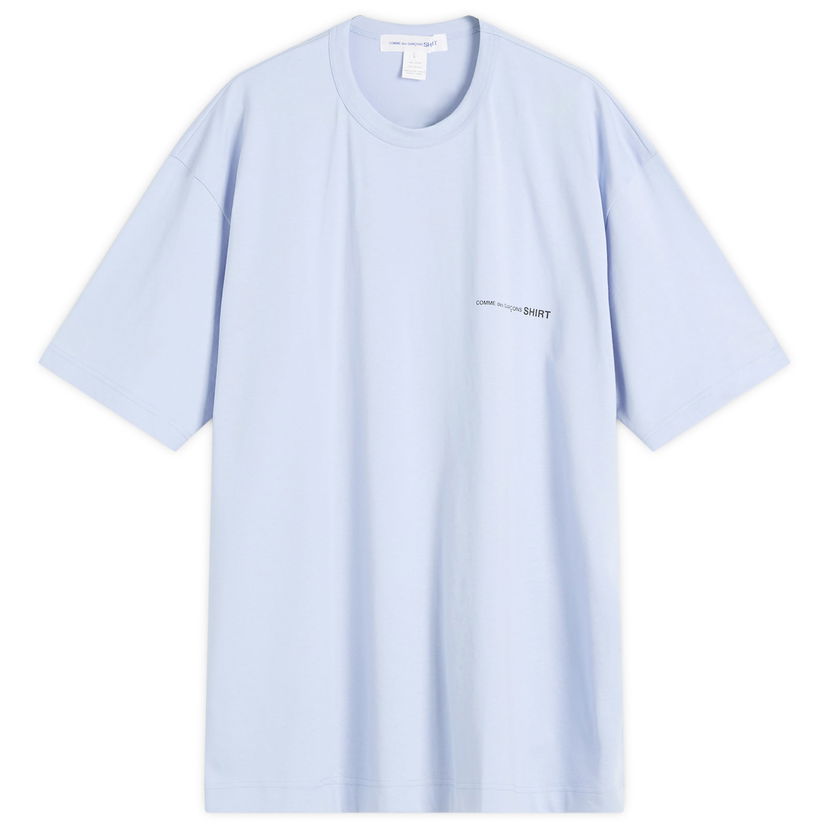T-shirt Comme des Garçons CDG SHIRT Logo T-Shirt, Size Small Blå | FO-T023-051-1