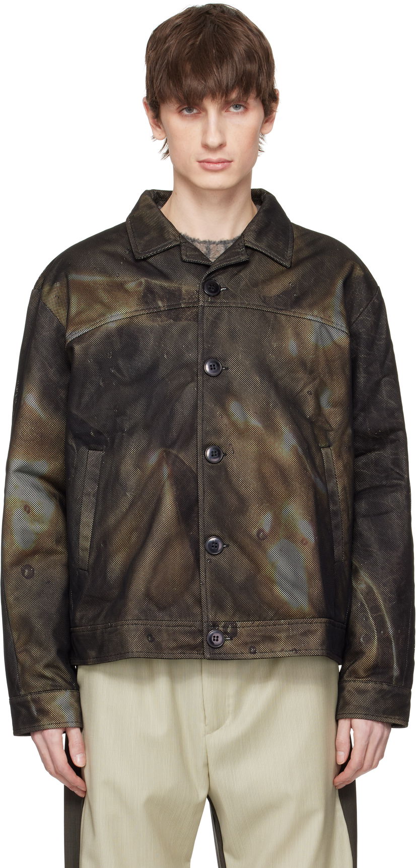 Jakke Serapis Serapis Golden Hour Jacket Brun | SS25_TJ_1