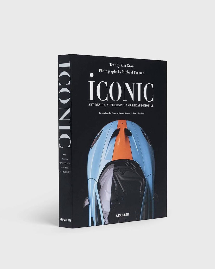 Bog og blad ASSOULINE Iconic - Art, Design, Advertising, and the Automobile men Art & Design Flerfarvet | 9781614281948