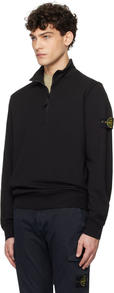 Sweatshirt Stone Island Fleece Sweatshirt Sort | K1S156100619S0051, 3