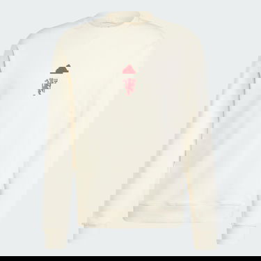 Sweater adidas Originals Manchester United Lifestyler Beige | IA8547, 4