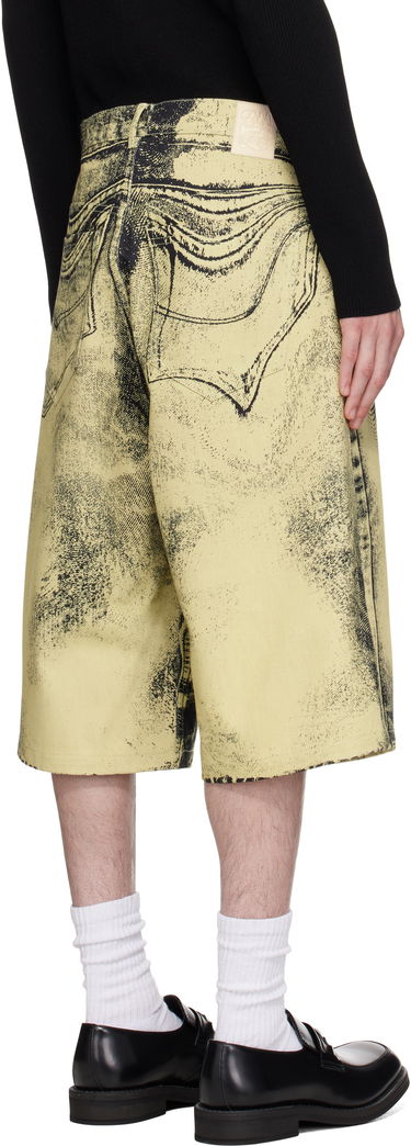 Shorts Camper CAMPERLAB Distorted Denim Shorts Gul | AU00007-005, 2