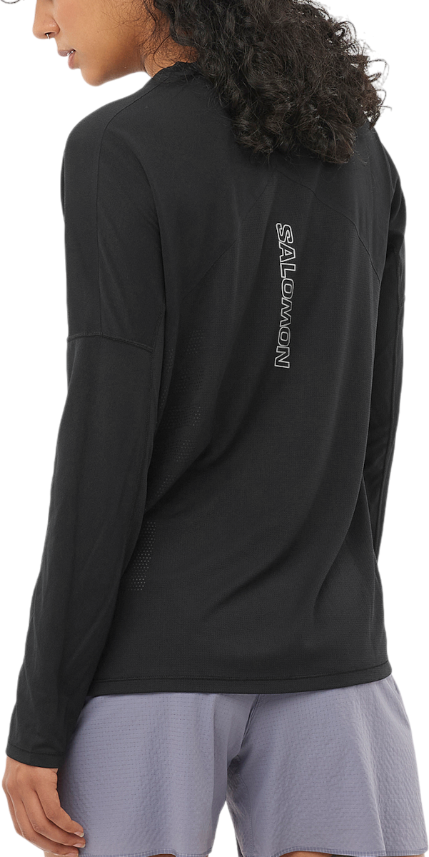 T-shirt Salomon Salomon Sense Aero Long Sleeve Graphic Tee Sort | lc2695-0, 1