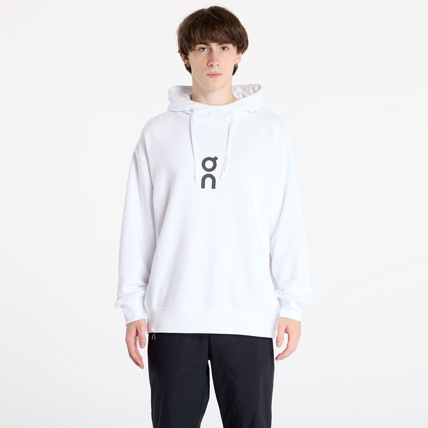 Sweatshirt On Running On Club Hoodie White S Hvid | 1ME10030069, 0