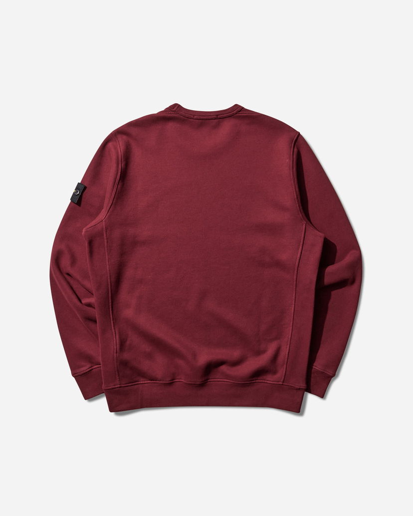 Sweatshirt Stone Island Garment Dyed Crewneck Sweatshirt Bourgogne | K2S15-6100028-S0A20 V0012