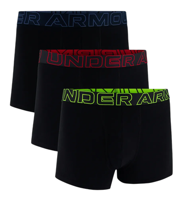 Boksere Under Armour Under Armour Performance Cotton Boxer Briefs 3-Pack Sort | 1383891-004, 0