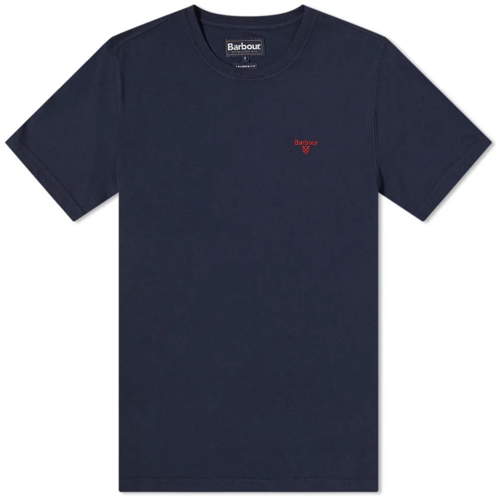 T-shirt Barbour Sports Tee Mørkeblå | MTS0331NY91, 0