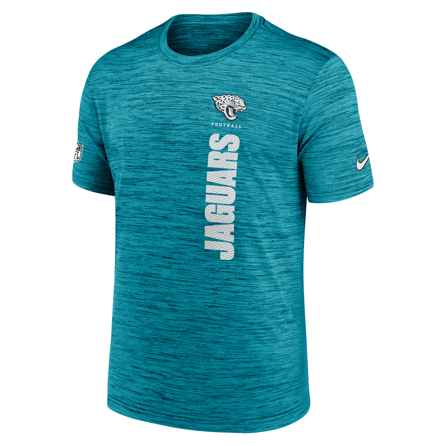 T-shirt Nike Dri-FIT NFL Jacksonville Jaguars Sideline Velocity T-Shirt Blå | HV2545-420, 1
