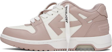 Sneakers og sko Off-White Out Of Office Calf Leather "White Pink" W Lyserød | OWIA259C99-LEA006-0130, 2