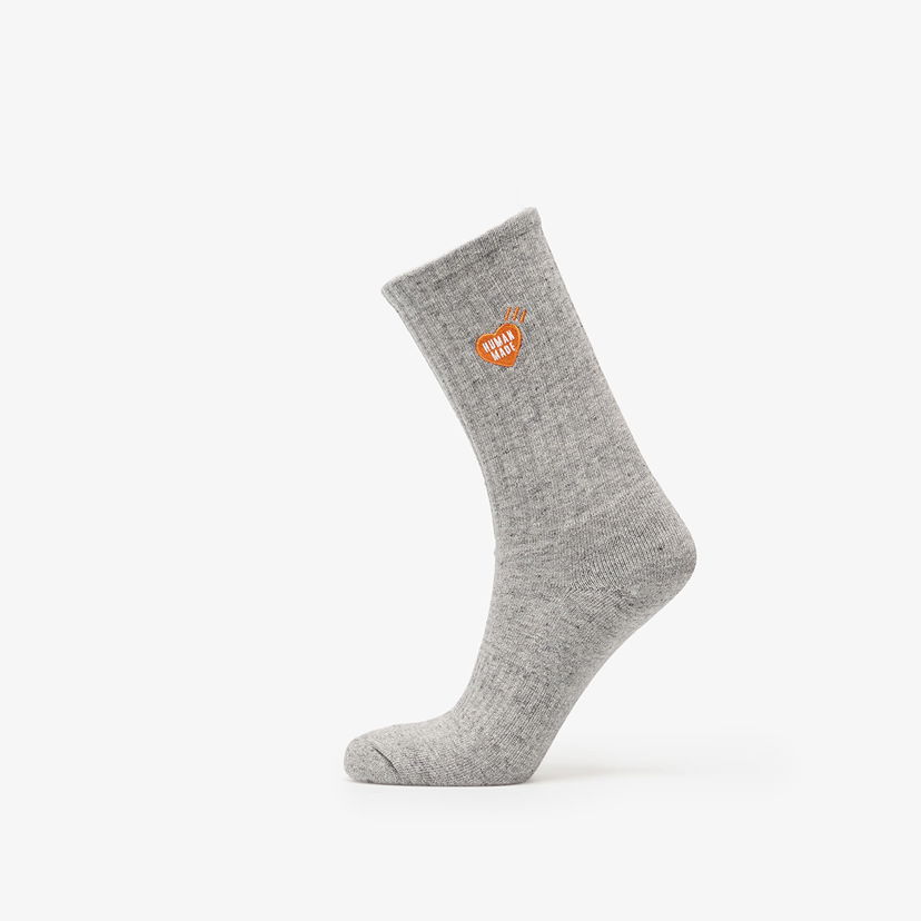 Sokker Human Made HUMAN MADE Pile Socks 1-pack Grå | HM30GD064GY