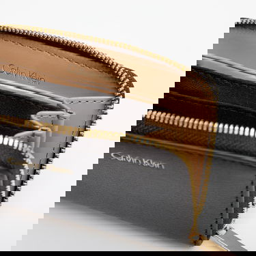 Tegnebog CALVIN KLEIN Wallet Foil Logo Medium Zip Around Black Sort | LV04F1091G 332, 3