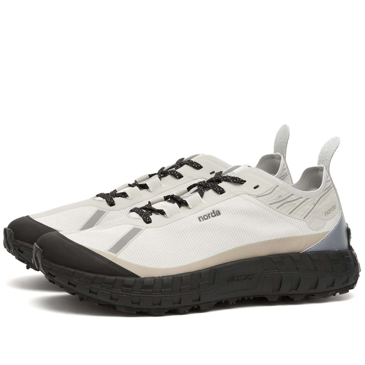 Sneakers og sko Norda THE 001 Cinder Hvid | NDA-THE-001-CIN, 0