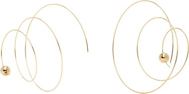 Øreringe Alaïa ALAÏA Thin Spiral Earrings Metalisk | AA2B128LA043, 1