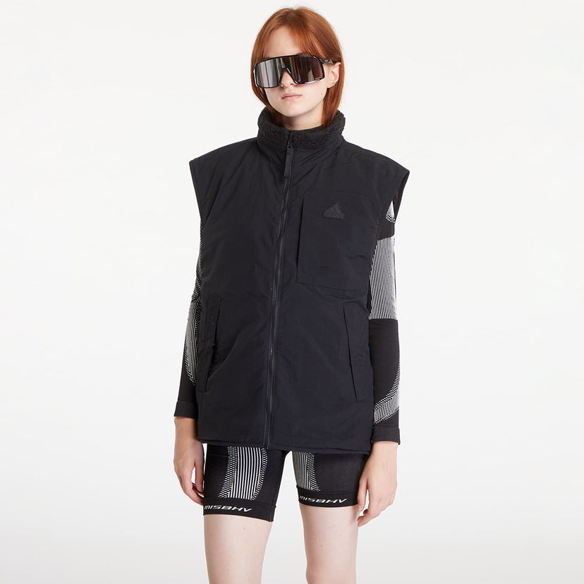 Vest adidas Performance City Escape Reversible Vest Black/ Black Sort | IV9768