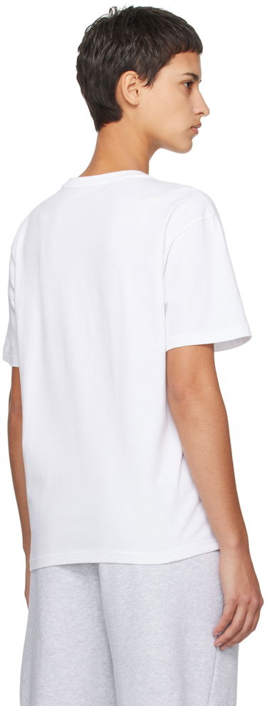 T-shirt Alexander Wang Puff Logo T-Shirt Hvid | 4CC3221357, 2