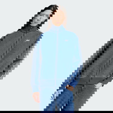 Bomberjakke adidas Performance Adicolor Denim Firebird Track Top Blå | JC6233, 0