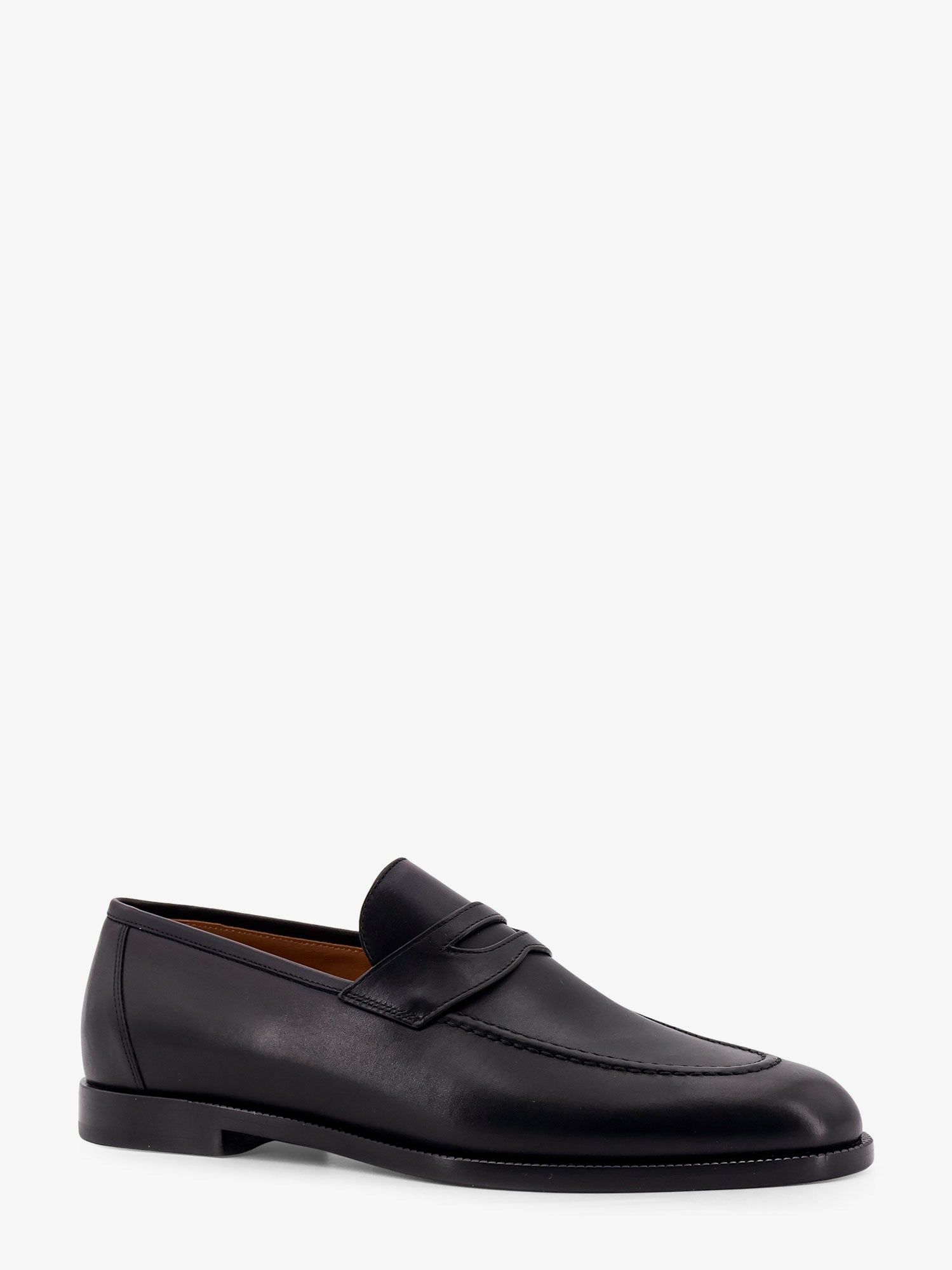 Sneakers og sko Loro Piana Black Leather Loafers Sort | FAP54288000, 1