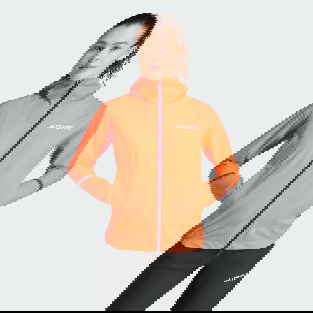 Jakke adidas Performance adidas TERREX Terrex Xperior 2.5L Light Rain.Rdy Orange | IP1499, 1