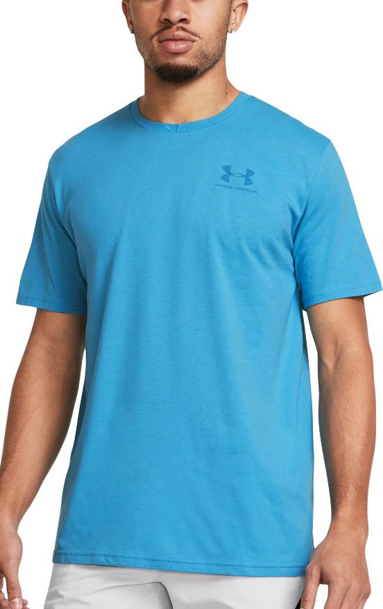 T-shirt Under Armour SPORTSTYLE LC SS-BLU Turkis | 1326799-434
