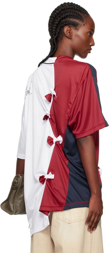 T-shirt Martine Rose Martine Rose Collage Football Top Rød | 189JT14053, 2