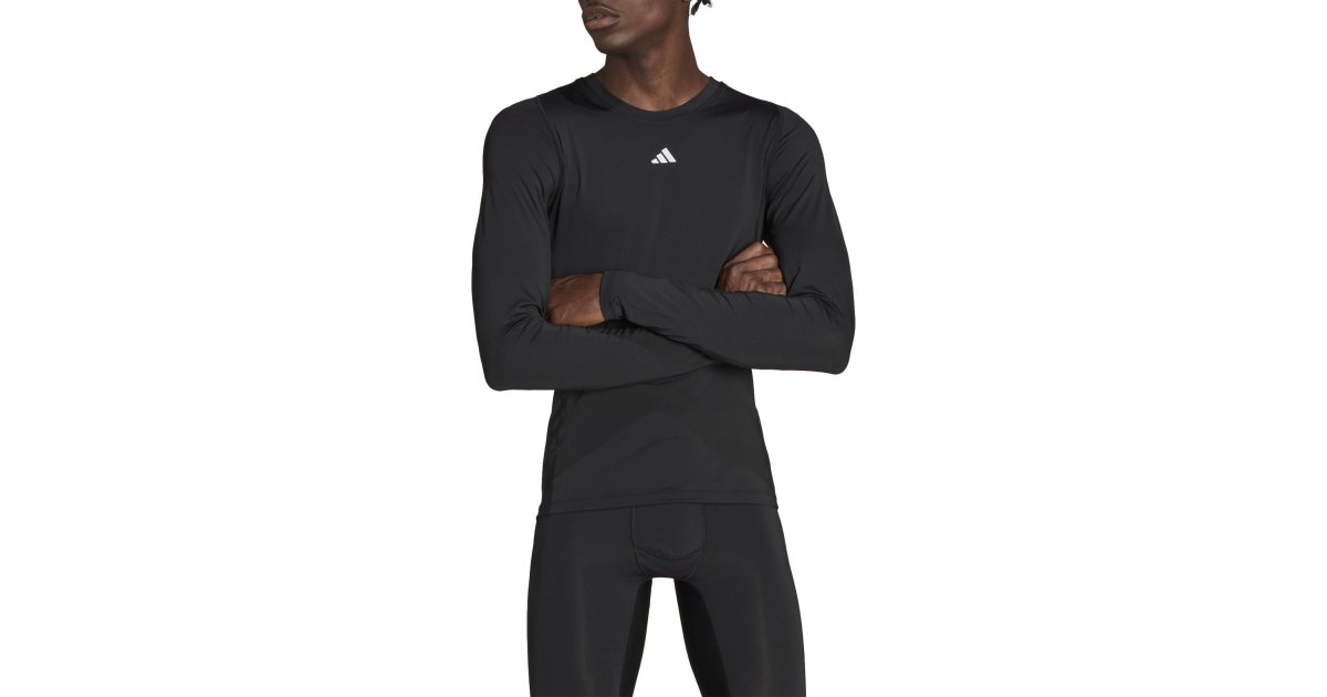 T-shirt adidas Originals Techfit Tee Sort | hp0626, 1