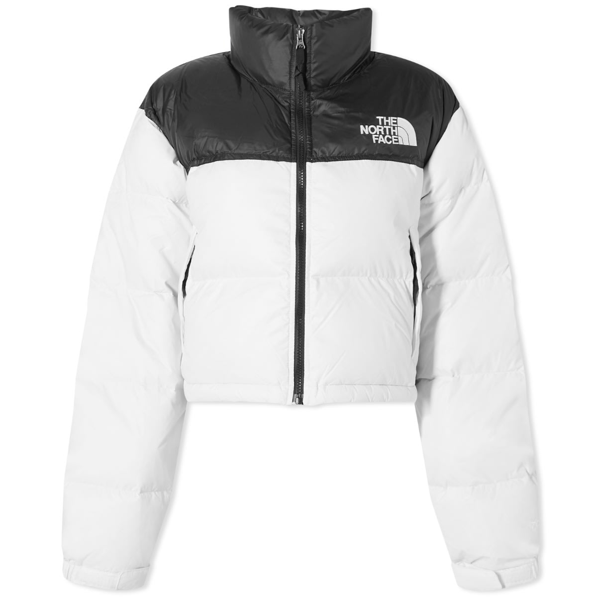 Puffer jakke The North Face Nuptse Short Jacket Hvid | NF0A5GGEQ4C, 0