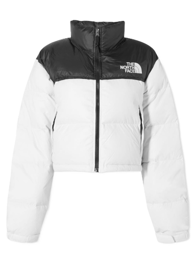 Puffer jakke The North Face Nuptse Short Jacket Hvid | NF0A5GGEQ4C