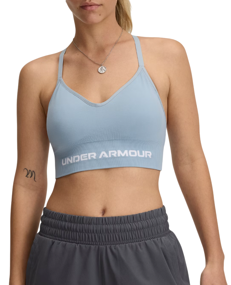 Bh Under Armour Vanish Seamless Low Sports Bra Blå | 1384417-466, 0