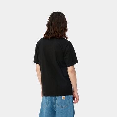 T-shirt Carhartt WIP Short Sleeve University Graphic T-Shirt Sort | I034851_9, 1