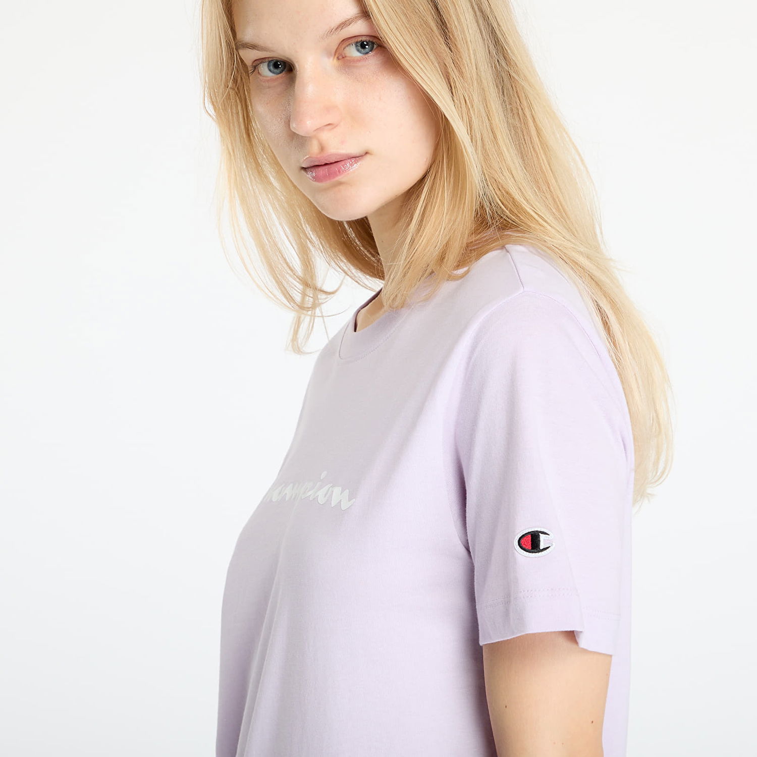 T-shirt Champion T-shirt SS Tee Lilla | 117534 CHA VS057, 1