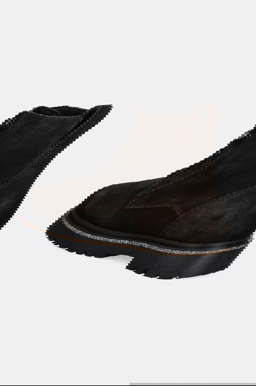 Sneakers og sko Birkenstock Highwood Lace Mid Suede Leather Narrow Fit Boots Brun | 1028940, 1