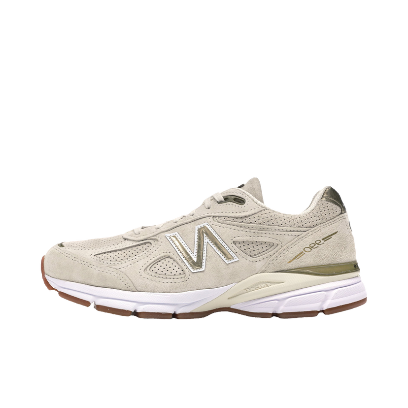 Sneakers og sko New Balance 990v4 Made in the USA Angora "Off White Gold" Beige | M990AG4