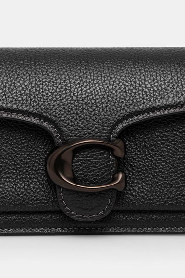 Skuldertaske Coach Tabby Leather Shoulder Bag Sort | CY201, 3